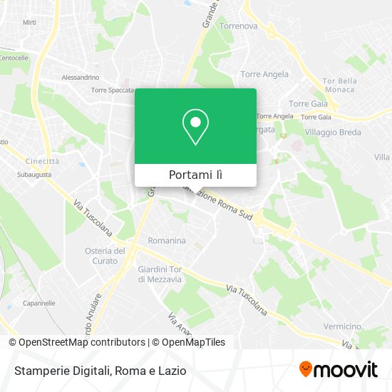 Mappa Stamperie Digitali