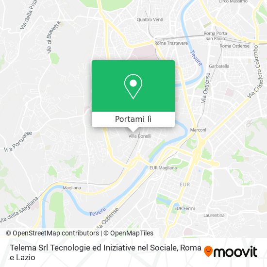 Mappa Telema Srl Tecnologie ed Iniziative nel Sociale