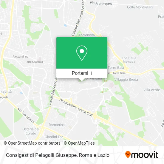 Mappa Consigest di Pelagalli Giuseppe