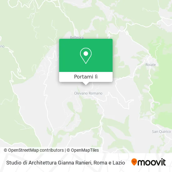 Mappa Studio di Architettura Gianna Ranieri