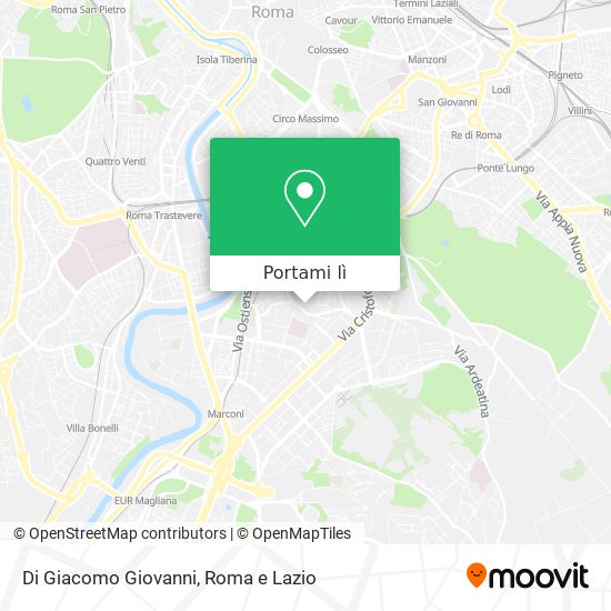 Mappa Di Giacomo Giovanni