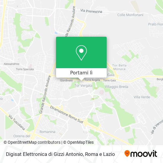 Mappa Digisat Elettronica di Gizzi Antonio