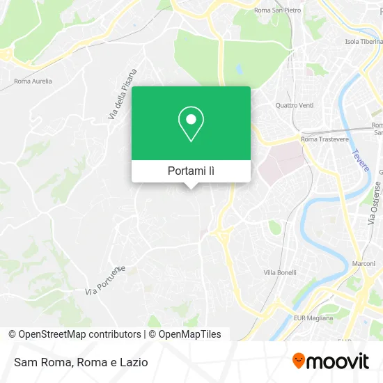 Mappa Sam Roma