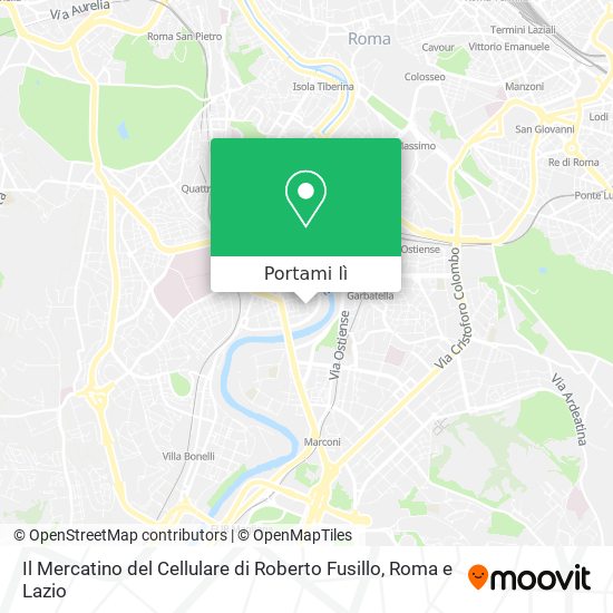 Mappa Il Mercatino del Cellulare di Roberto Fusillo