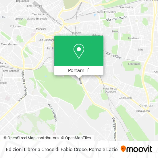 Mappa Edizioni Libreria Croce di Fabio Croce