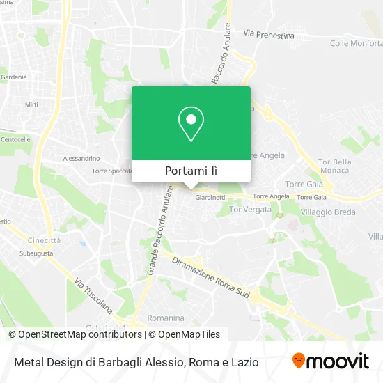 Mappa Metal Design di Barbagli Alessio