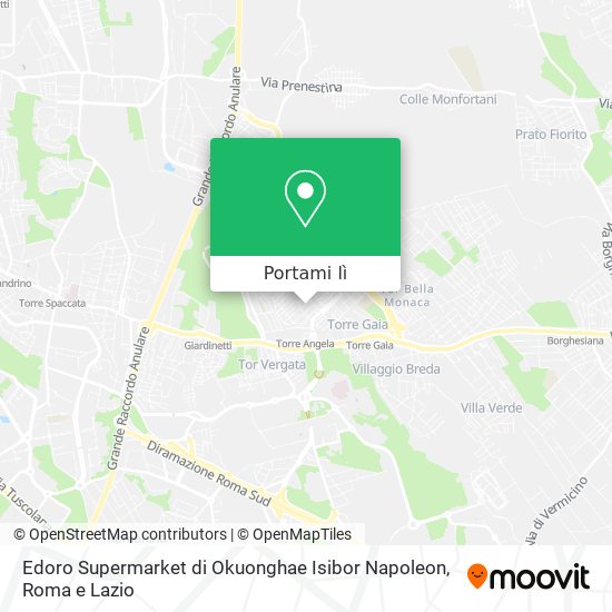 Mappa Edoro Supermarket di Okuonghae Isibor Napoleon