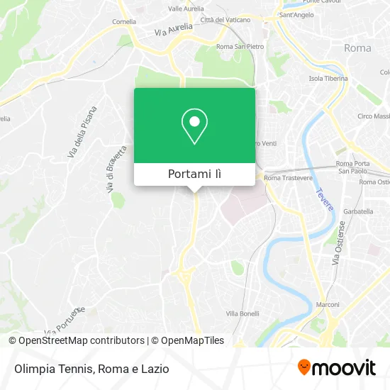 Mappa Olimpia Tennis