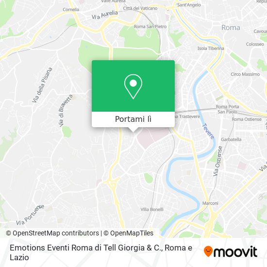 Mappa Emotions Eventi Roma di Tell Giorgia & C.