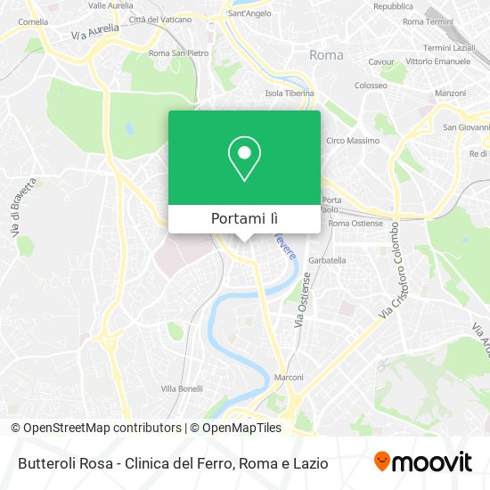 Mappa Butteroli Rosa - Clinica del Ferro