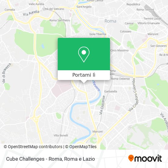 Mappa Cube Challenges - Roma