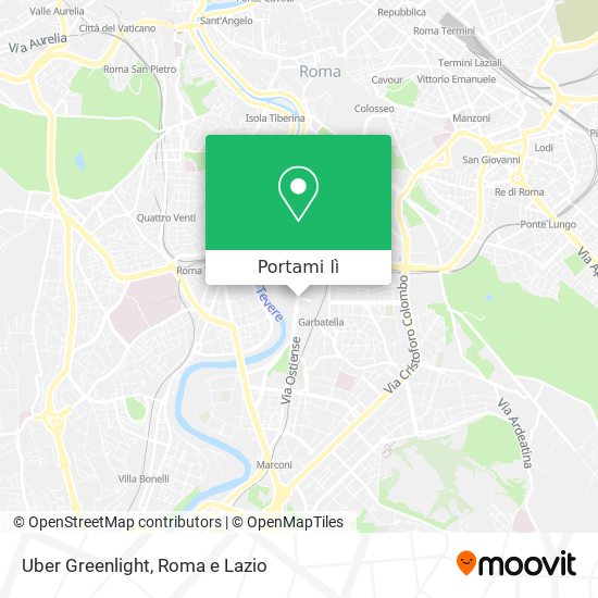 Mappa Uber Greenlight