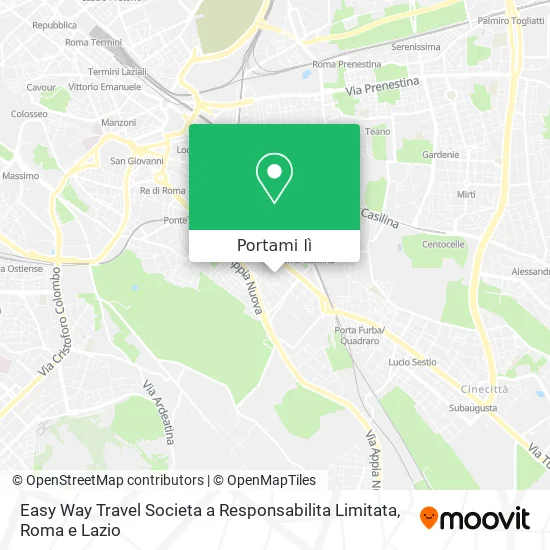 Mappa Easy Way Travel Societa a Responsabilita Limitata