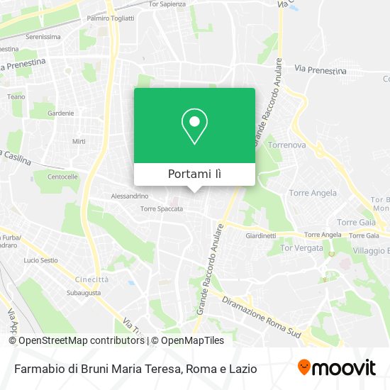 Mappa Farmabio di Bruni Maria Teresa
