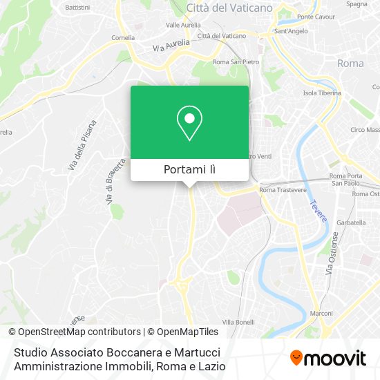 Mappa Studio Associato Boccanera e Martucci Amministrazione Immobili