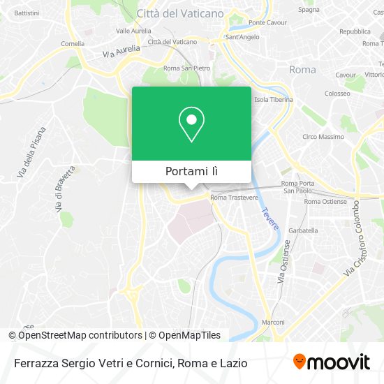Mappa Ferrazza Sergio Vetri e Cornici