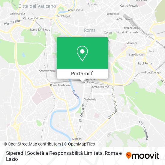 Mappa Siperedil Società a Responsabilità Limitata