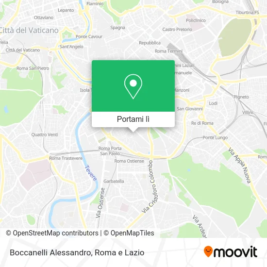 Mappa Boccanelli Alessandro
