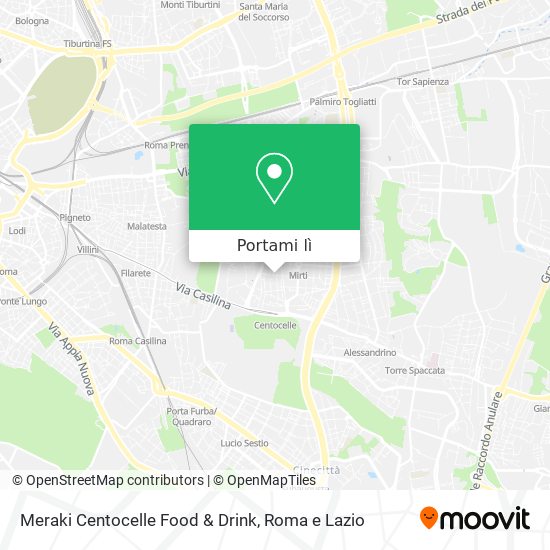 Mappa Meraki Centocelle Food & Drink