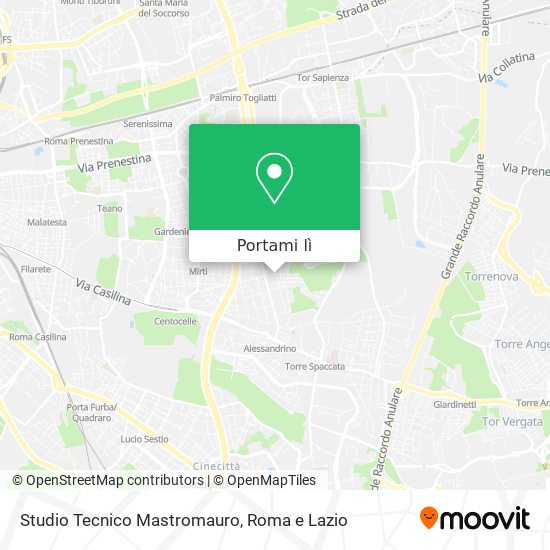 Mappa Studio Tecnico Mastromauro