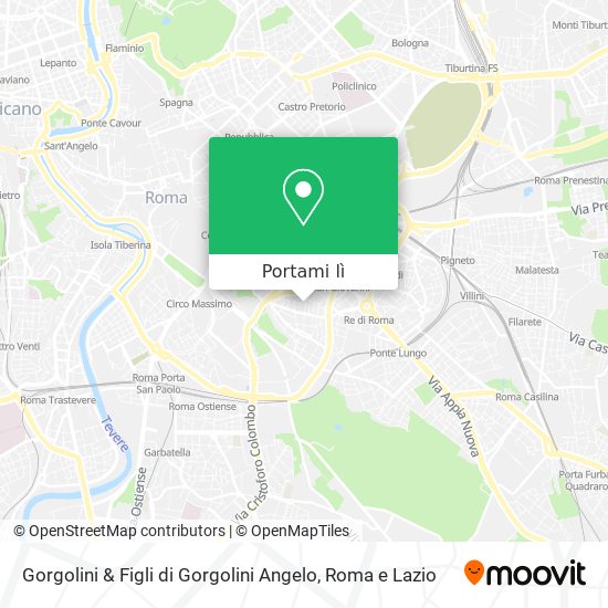 Mappa Gorgolini & Figli di Gorgolini Angelo
