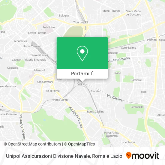 Mappa Unipol Assicurazioni Divisione Navale