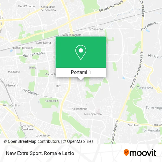 Mappa New Extra Sport