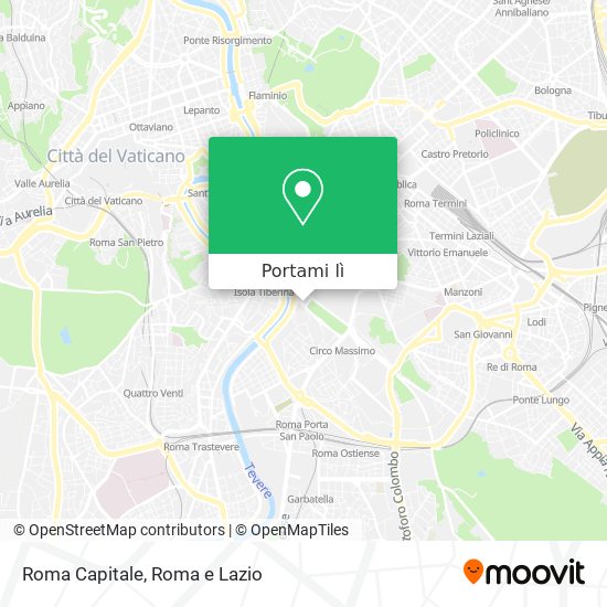 Mappa Roma Capitale