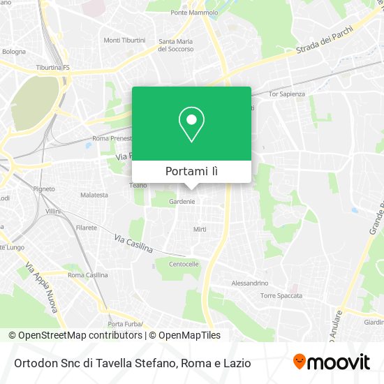 Mappa Ortodon Snc di Tavella Stefano