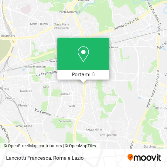 Mappa Lanciotti Francesca