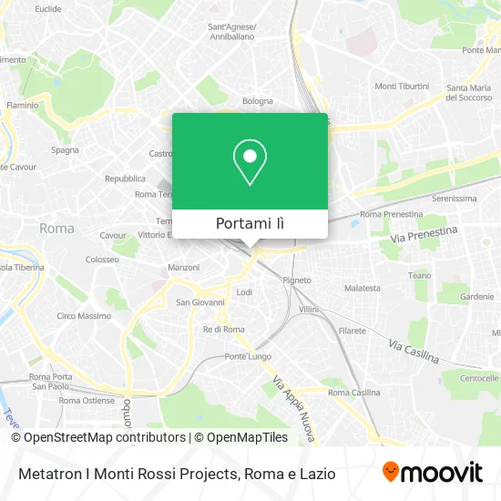 Mappa Metatron I Monti Rossi Projects