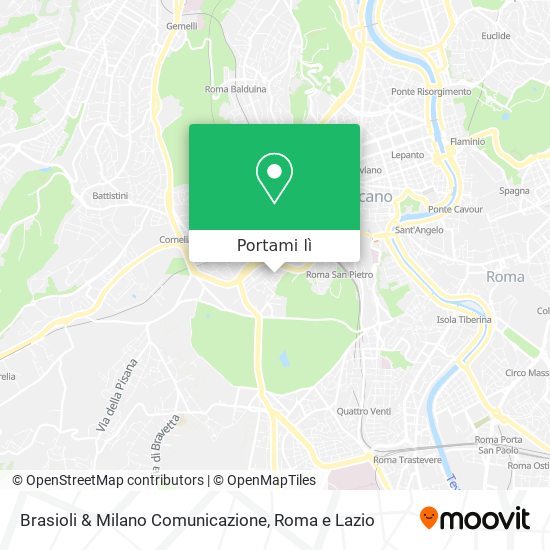 Mappa Brasioli & Milano Comunicazione