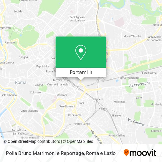 Mappa Polia Bruno Matrimoni e Reportage