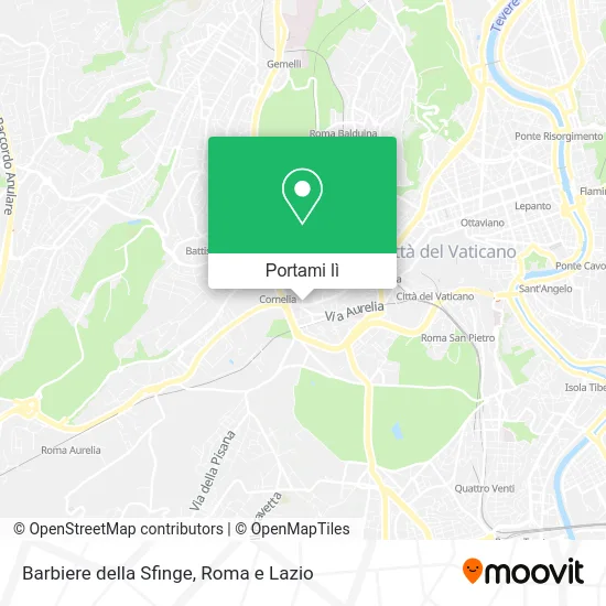 Mappa Barbiere della Sfinge