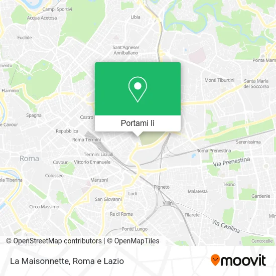 Mappa La Maisonnette