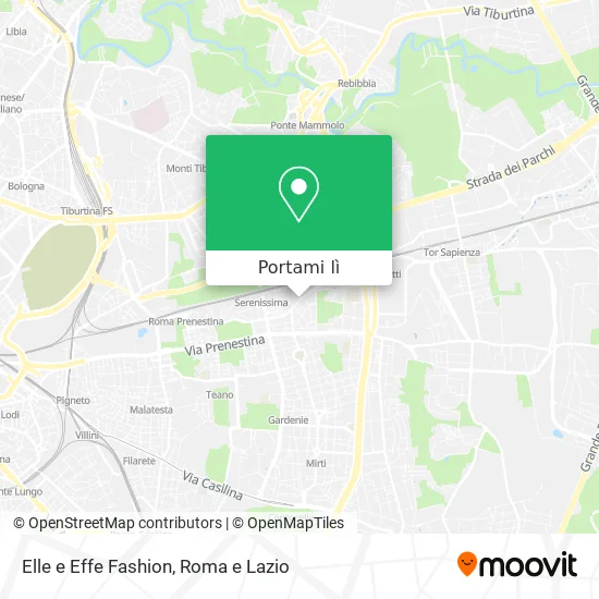 Mappa Elle e Effe Fashion