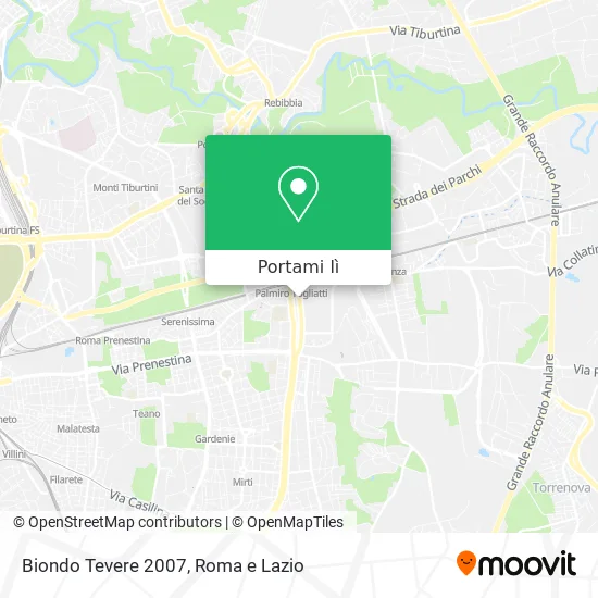 Mappa Biondo Tevere 2007