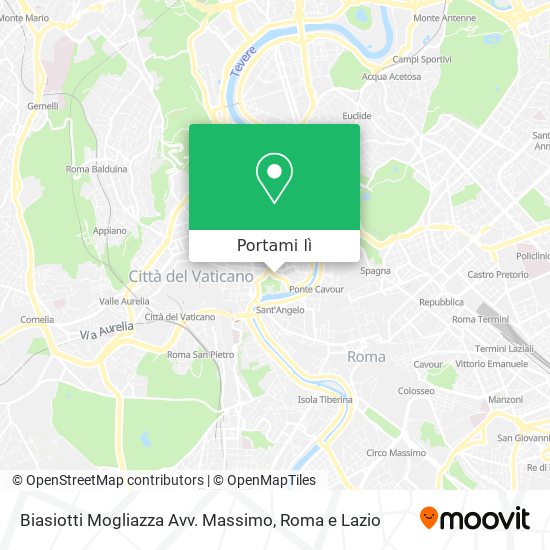 Mappa Biasiotti Mogliazza Avv. Massimo