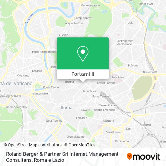 Mappa Roland Berger & Partner Srl Internat.Management Consultans