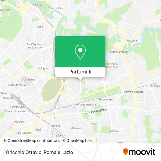 Mappa Oricchio Ottavio