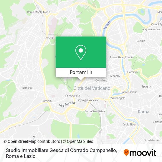 Mappa Studio Immobiliare Gesca di Corrado Campanello