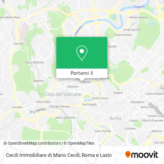 Mappa Cecili Immobiliare di Mario Cecili