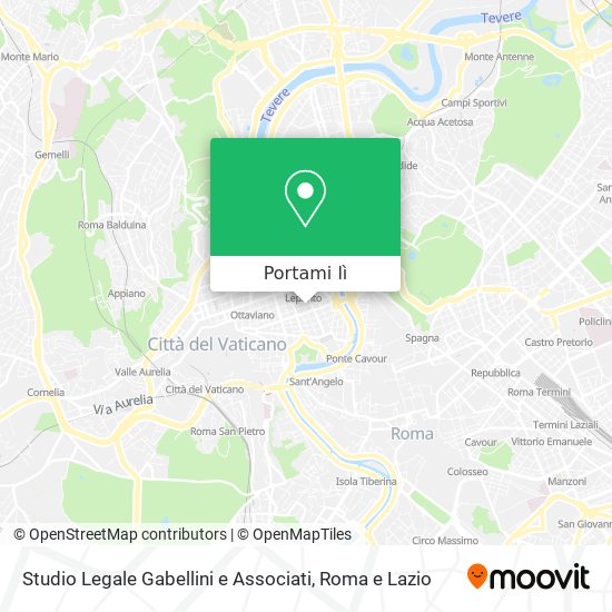 Mappa Studio Legale Gabellini e Associati