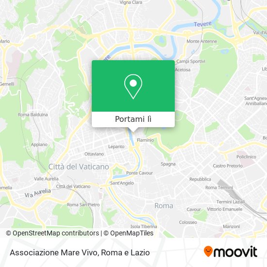 Mappa Associazione Mare Vivo