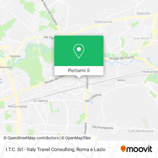 Mappa I.T.C. Srl - Italy Travel Consulting
