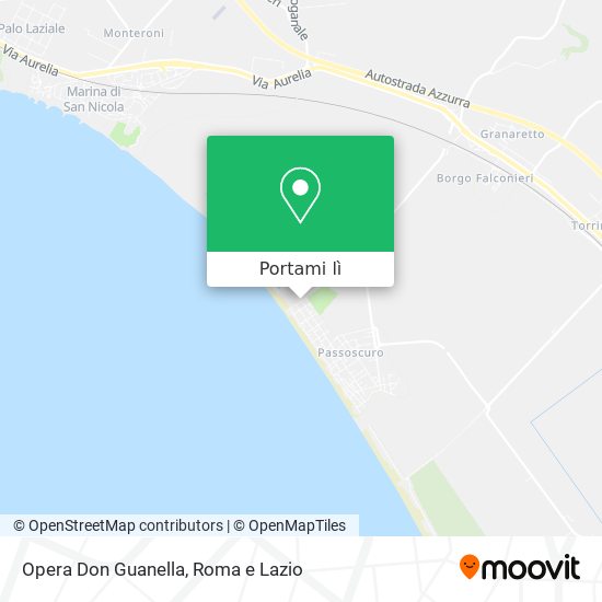 Mappa Opera Don Guanella