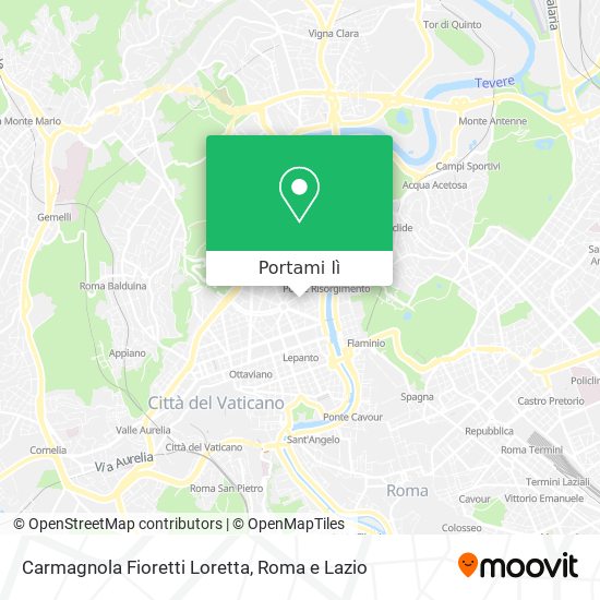 Mappa Carmagnola Fioretti Loretta