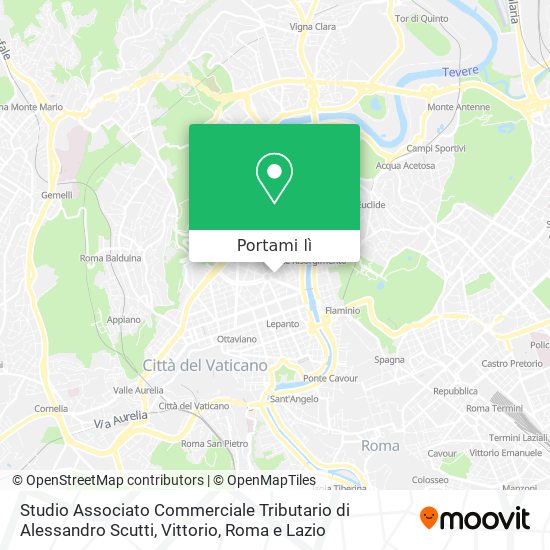 Mappa Studio Associato Commerciale Tributario di Alessandro Scutti, Vittorio