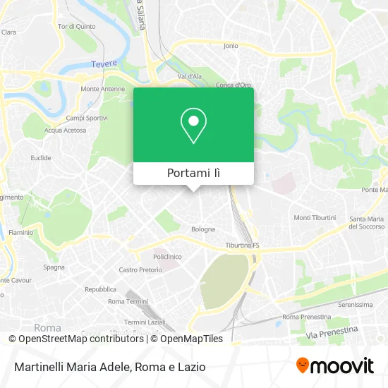 Mappa Martinelli Maria Adele