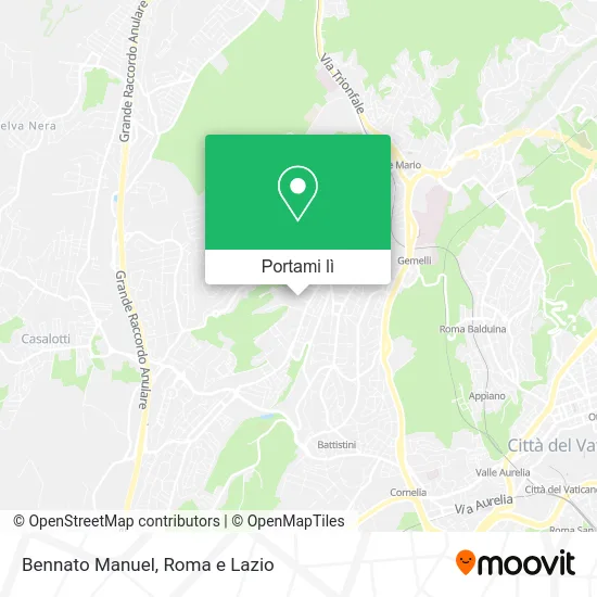 Mappa Bennato Manuel